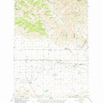United States Geological Survey Blaine, ID (1957, 62500-Scale) digital map