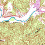 United States Geological Survey Blaine, KY (1953, 24000-Scale) digital map