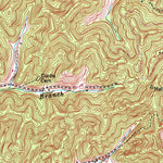 United States Geological Survey Blaine, KY (1953, 24000-Scale) digital map