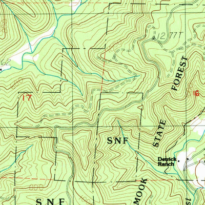 United States Geological Survey Blaine, OR (1984, 24000-Scale) digital map