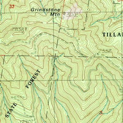 United States Geological Survey Blaine, OR (1984, 24000-Scale) digital map