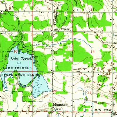 United States Geological Survey Blaine, WA (1952, 62500-Scale) digital map
