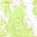 United States Geological Survey Blaines Lake, NM (1972, 24000-Scale) digital map