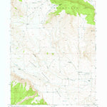 United States Geological Survey Blair Basin, UT (1950, 24000-Scale) digital map