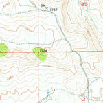United States Geological Survey Blair Basin, UT (1950, 24000-Scale) digital map