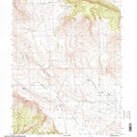 United States Geological Survey Blair Basin, UT (1996, 24000-Scale) digital map