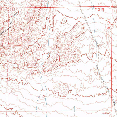 United States Geological Survey Blair Junction, NV (1968, 24000-Scale) digital map