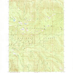 United States Geological Survey Blair Lake, OR (1986, 24000-Scale) digital map