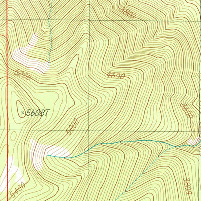 United States Geological Survey Blair Lake, OR (1986, 24000-Scale) digital map