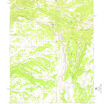 United States Geological Survey Blair Mountain, CO (1977, 24000-Scale) digital map