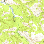 United States Geological Survey Blair Mountain, CO (1977, 24000-Scale) digital map