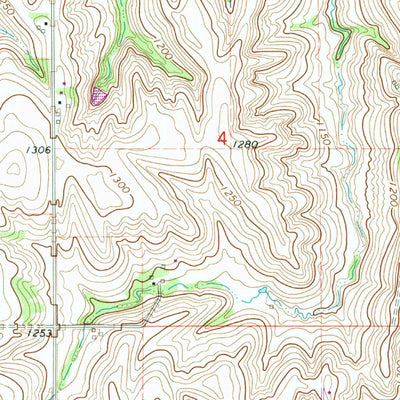United States Geological Survey Blair, NE (1970, 24000-Scale) digital map