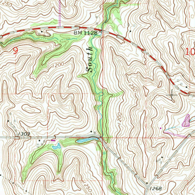 United States Geological Survey Blair, NE (1970, 24000-Scale) digital map