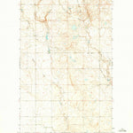 United States Geological Survey Blair Ranch, MT (1962, 24000-Scale) digital map
