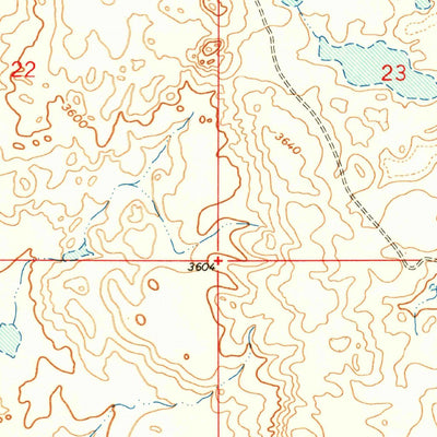 United States Geological Survey Blair Ranch, MT (1962, 24000-Scale) digital map