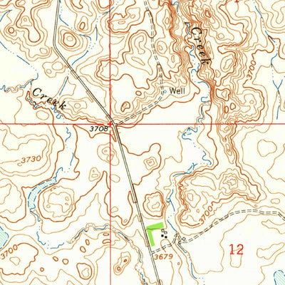 United States Geological Survey Blair Ranch, MT (1962, 24000-Scale) digital map