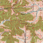 United States Geological Survey Blair, WI (1968, 62500-Scale) digital map