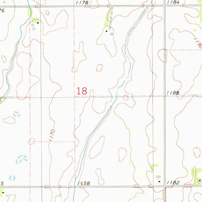 United States Geological Survey Blairsburg, IA (1978, 24000-Scale) digital map