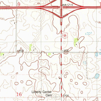 United States Geological Survey Blairsburg, IA (1978, 24000-Scale) digital map