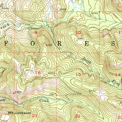 United States Geological Survey Blairsden, CA (1956, 62500-Scale) digital map
