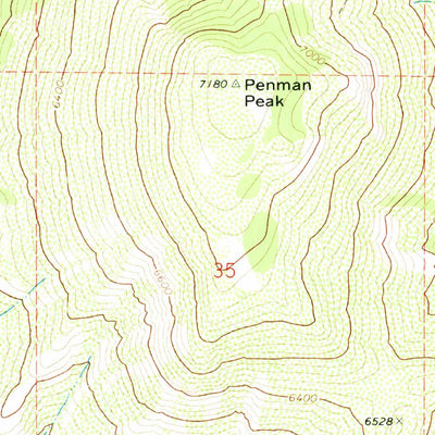 United States Geological Survey Blairsden, CA (1972, 24000-Scale) digital map