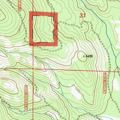 United States Geological Survey Blairsden, CA (1994, 24000-Scale) digital map