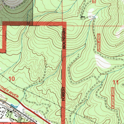 United States Geological Survey Blairsden, CA (1994, 24000-Scale) digital map