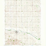 United States Geological Survey Blairstown, IA (1965, 24000-Scale) digital map