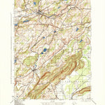 United States Geological Survey Blairstown, NJ (1943, 31680-Scale) digital map