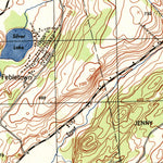 United States Geological Survey Blairstown, NJ (1943, 31680-Scale) digital map