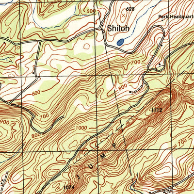 United States Geological Survey Blairstown, NJ (1943, 31680-Scale) digital map