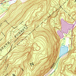 United States Geological Survey Blairstown, NJ (1954, 24000-Scale) digital map
