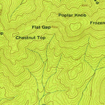United States Geological Survey Blairsville, GA-NC (1941, 24000-Scale) digital map