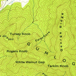 United States Geological Survey Blairsville, GA-NC (1941, 24000-Scale) digital map