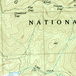 United States Geological Survey Blairsville, GA-NC (1988, 24000-Scale) digital map