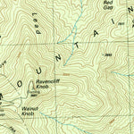 United States Geological Survey Blairsville, GA-NC (1988, 24000-Scale) digital map