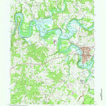 United States Geological Survey Blairsville, PA (1964, 24000-Scale) digital map