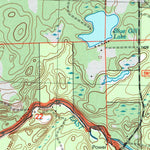 United States Geological Survey Blaisdell Lake, WI (2005, 24000-Scale) digital map