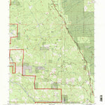United States Geological Survey Blake Mountain, CA (1997, 24000-Scale) digital map
