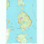 United States Geological Survey Blakely Island, WA (1973, 24000-Scale) digital map
