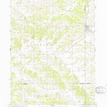 United States Geological Survey Blakesburg, IA (1968, 24000-Scale) digital map