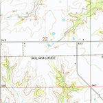 United States Geological Survey Blakesburg, IA (1968, 24000-Scale) digital map