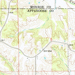 United States Geological Survey Blakesburg, IA (1968, 24000-Scale) digital map