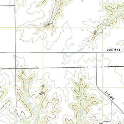 United States Geological Survey Blakesburg, IA (2022, 24000-Scale) digital map