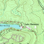 United States Geological Survey Blakeslee, PA (1965, 24000-Scale) digital map