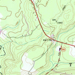 United States Geological Survey Blakeslee, PA (1992, 24000-Scale) digital map