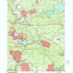 United States Geological Survey Blakeslee, PA (1999, 24000-Scale) digital map