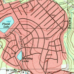 United States Geological Survey Blakeslee, PA (1999, 24000-Scale) digital map