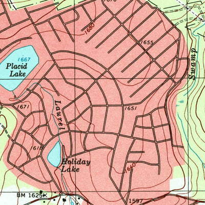 United States Geological Survey Blakeslee, PA (1999, 24000-Scale) digital map