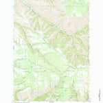United States Geological Survey Blalock Mountain, OR (1963, 24000-Scale) digital map